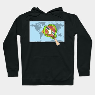 Trinidad and Tobago Map Hoodie